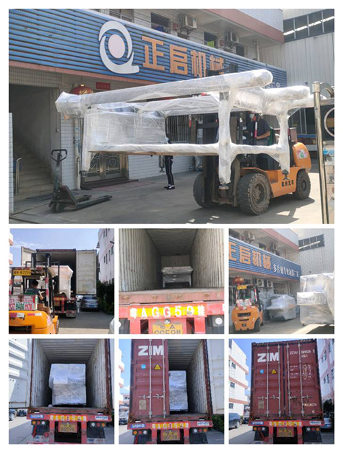 2022年5月17日發(fā)非洲裝柜（5號柜）-圓木堆料架1個、ZQ400圓木多片鋸1臺