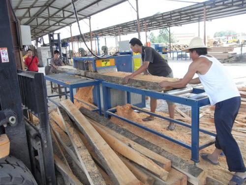 天津市-150方木多片鋸加工現(xiàn)場